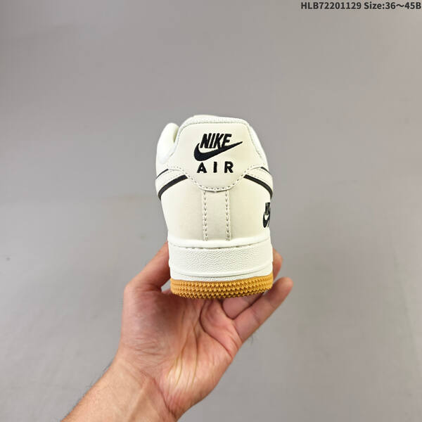 Nike Air Force 1 07 LV8 CS5288-053 off white black EU 36-45 sneaker