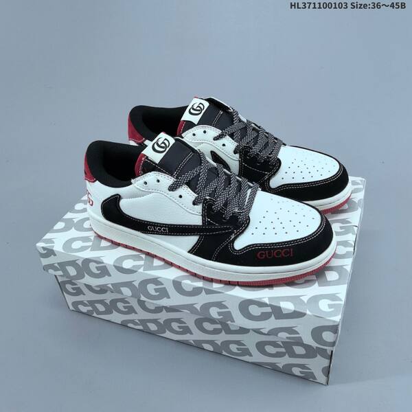 Jordan Air Jordan 1 Low x Travis Scott white/black/red EU 36-45 lifestyle