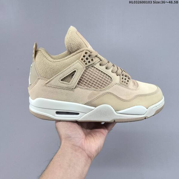 Jordan Air Jordan 4 Retro beige/tan with white accents EU 36-48.5 basketball