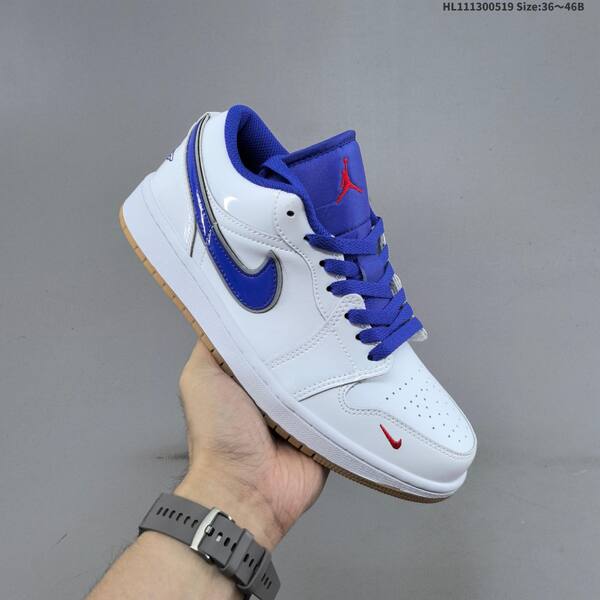 Jordan Air Jordan 1 Low OG White/Blue/Red/Gum EU 36-46 basketball