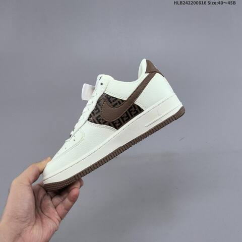 Nike Air Force 1 Low Off White Brown EU 40 45 Sneaker EU 40-45 - Men's (BS-59911)