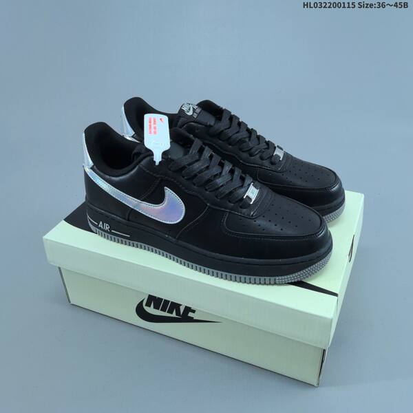 Nike Air Force 1 07 LV8 black white EU 36-45 sneaker