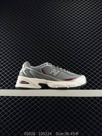 New Balance U509 Grey Silver White Burgundy EU 36-45 Running Shoe - Unisex (BS-83389)