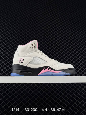 Jordan Air Jordan 5 Retro Black Blue White Red EU 36-47 Basketball Shoe - Unisex (BS-80066)