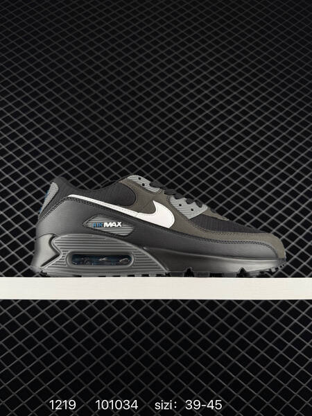 Nike Air Max 90 grey black white with red air unit 39-45 lifestyle
