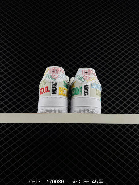 Nike Air Force 1 07 LV8 off white multicolor white EU 36-45 sneaker