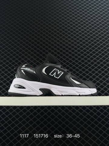 New Balance MR530 light grey off white black white EU 36-45 sneaker