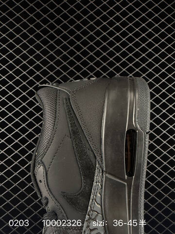 Jordan Air Jordan Legacy 312 Low Triple Black EU 36-45 Basketball Shoe - Unisex (BS-79723)