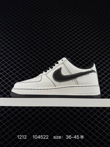 Nike Air Force 1 Low White Black EU 36-45 5 lifestyle