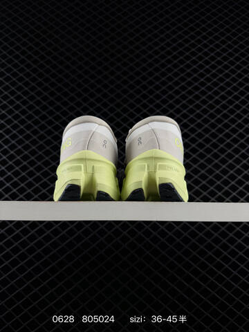 On Cloudmonster 2 White Lime Gray Black EU 36-45 Running Shoe Running Sneakers - Unisex (BS-85106)