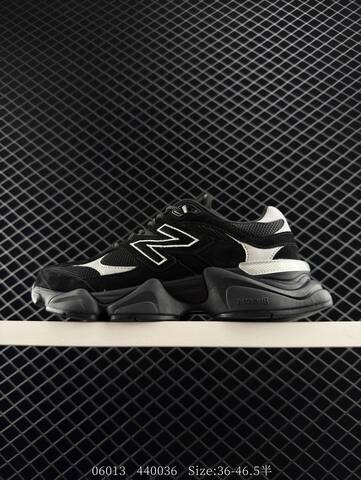 New Balance 9060 Black Silver EU 36-46 5 Sneaker - Unisex (BS-83303)