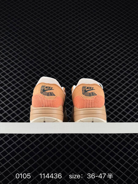 Nike Air Max 1 Premium cream brown tan coral black 36-47 5 lifestyle