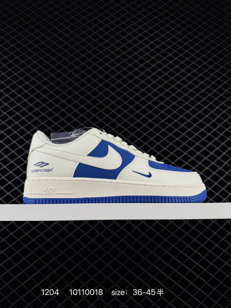 Nike Air Force 1 07 White Blue EU 36-45 5 lifestyle