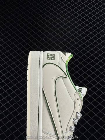 Jordan Air Jordan 1 Low Off White Green Grey EU 36-45 Skate Shoe - Unisex (BS-81312)