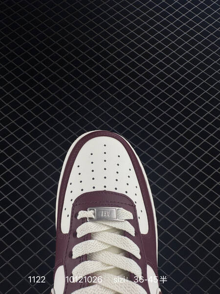 Nike Air Force 1 Low burgundy white gum EU 36-45 lifestyle