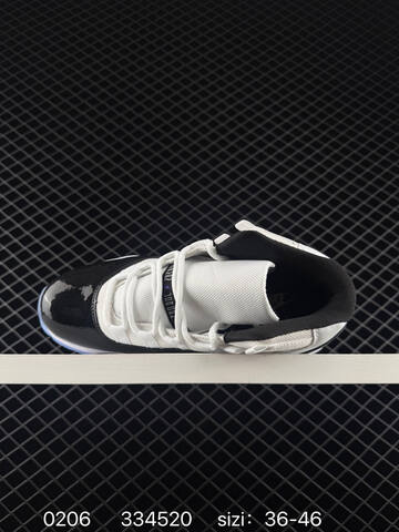 Jordan Air Jordan 11 Retro Space Jam White Black Light Blue EU 36-46 Basketball Shoe - Unisex (BS-79713)