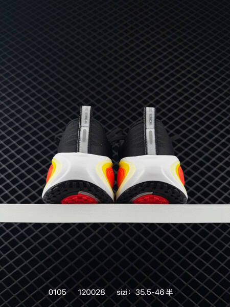 Nike Vomero Plus Black White Volt Orange EU 35 5-46 5 running lifestyle