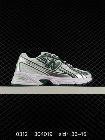 New Balance MR740 Black Silver White EU 36-45 Running Shoe - Unisex (BS-82310)