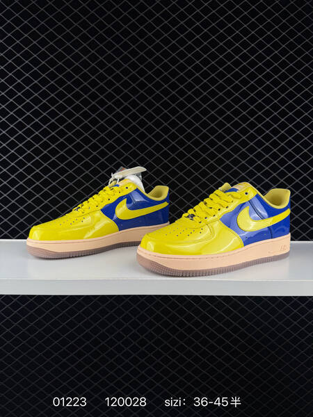 Nike Air Force 1 Mid 07 yellow and blue 36-45 lifestyle