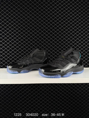 Jordan Air Jordan 11 Retro High Gamma Blue Black Gamma Blue Translucent Blue EU 36-45 Basketball Shoe - Unisex (BS-79995)