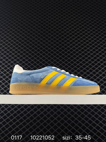 GUCCI x Adidas Originals Gazelle 35-45 10221052 310 Lifestyle - Unisex (BS-76671)