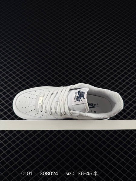 Nike Air Force 1 07 Low White Navy EU 36-45 casual lifestyle
