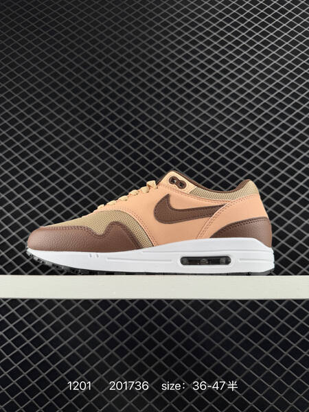 Nike Air Max 1 Premium peach tan brown EU 36-47 5 lifestyle