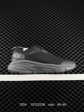 HOKA ONE ONE Clifton 9 GTX Black Gum Yellow EU 40-45 Running Shoe Running Sneakers - Men's (BS-86365)