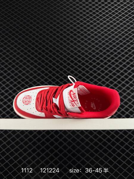 Nike Air Force 1 07 red white EU 36-45 5 lifestyle