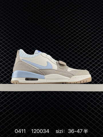 Jordan Air Jordan Legacy 312 Low Sail Light Blue Khaki Beige EU 36-47 Basketball Shoe - Unisex (BS-79511)