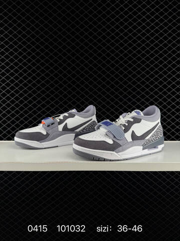 Nike Air Jordan Legacy 312 Low White Pine Green CD7069 36 Lifestyle - Women's (BS-79476)