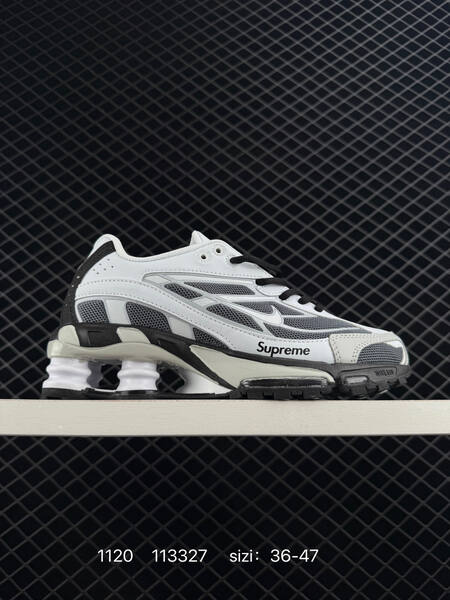 Nike Shox Ride 2 SP x Supreme gray black red white EU 36-47 lifestyle