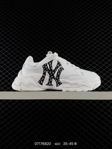 MLB BIGBALL CHUNKY VINTAGE CURSIVE White Black EU 35-45 Sneaker Casual Sneakers - Unisex
