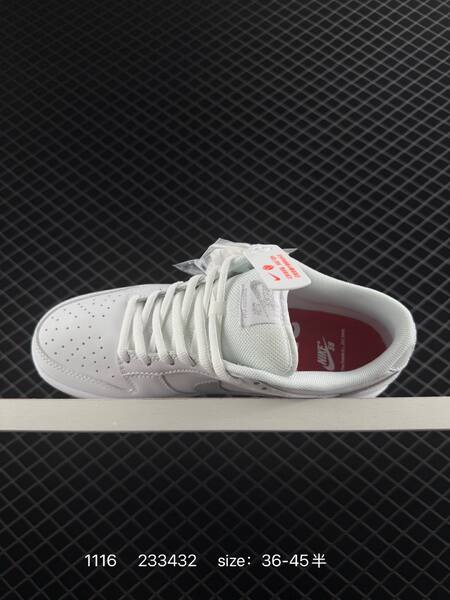 Nike Dunk Low Pro SB x Supreme white grey 36-45 5 skate lifestyle