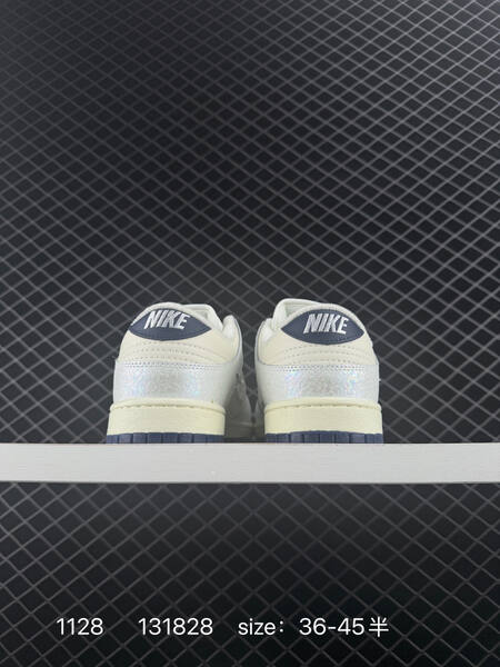 Nike SB Dunk Low Pro White Iridescent Silver Navy EU 36-45 5 skate lifestyle