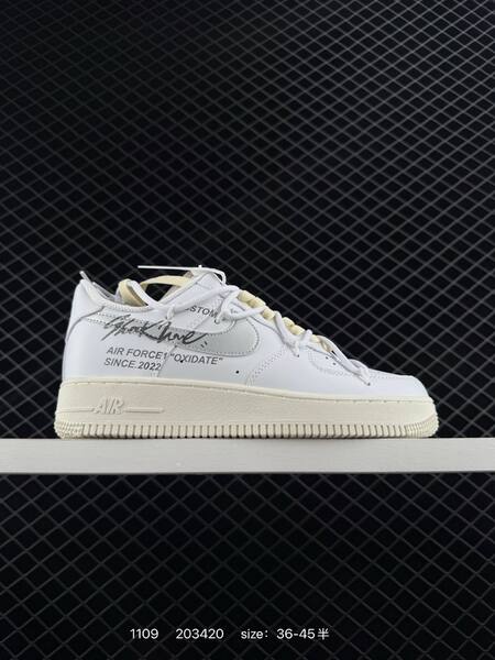 Nike Air Force 1 07 White Black EU 36-45 lifestyle