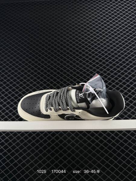 Nike Air Force 1 Low grey black cream EU 36-45 5 lifestyle