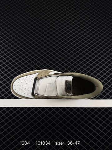 Jordan Air Jordan 1 Retro Low OG White Olive Black Sail EU 36-47 Sneaker - Unisex (BS-80115)