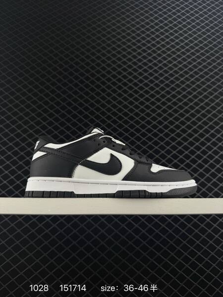 Nike SB Dunk Low Retro Black White EU 36-46 5 skate lifestyle