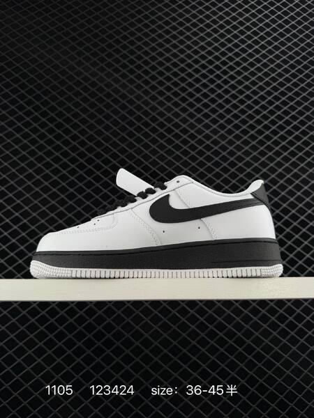 Nike Air Force 1 white black EU 36-45 lifestyle