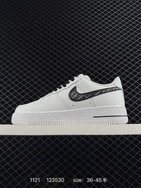 Nike Air Force 1 07 Low white black speckled EU 36-45 lifestyle