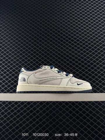 Jordan Air Jordan 1 Low Sail Navy Red EU 36-45 Sneaker - Unisex (BS-80546)