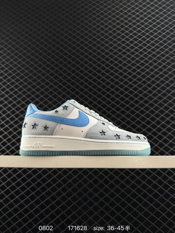 Nike Air Force 1 White Light Blue Mint Green EU 36-45 Sneaker - Unisex (BS-80980)