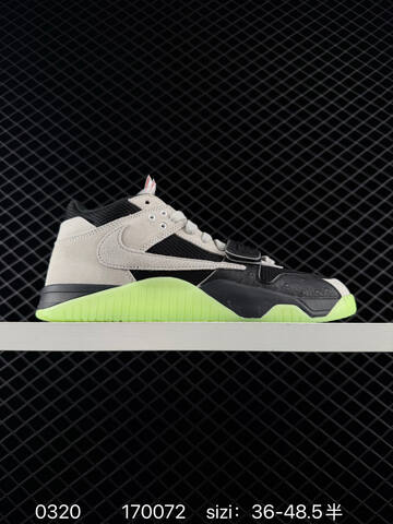 Jordan Air Jordan Cut The Check Black Light Grey Neon Green EU 36-48 5 Basketball Shoe - Unisex (BS-79641)