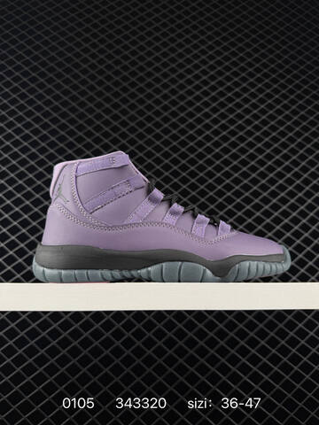Jordan Air Jordan 11 Retro Mojave Purple Black Dark Grey EU 36-47 Basketball Shoe - Unisex (BS-79896)