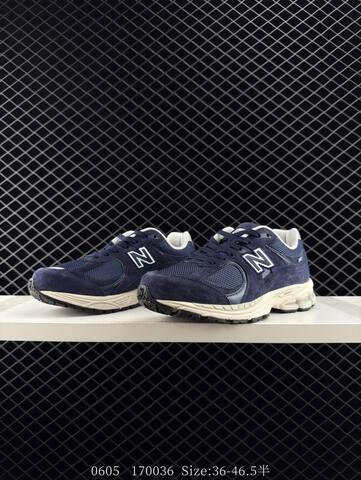 New Balance ML2002R0 Navy Blue Off White Black EU 36-46 5 Sneaker - Unisex (BS-83351)