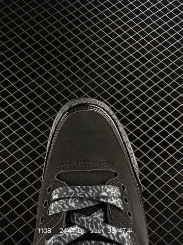 Jordan Air Jordan 3 Retro Black Dark Grey EU 36-47 Basketball Shoe - Unisex (BS-80320)