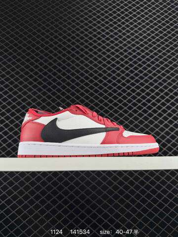Jordan Air Jordan 1 Low OG SP White Red Black EU 40-47 Sneaker - Men's (BS-80202)