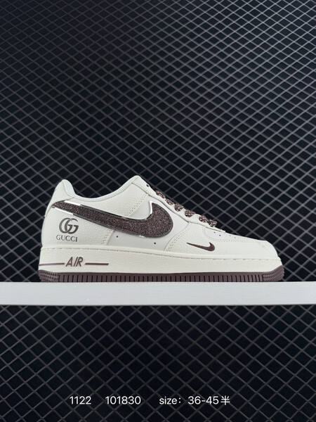 Nike Air Force 1 07 Low White Black Red EU 36-45 lifestyle