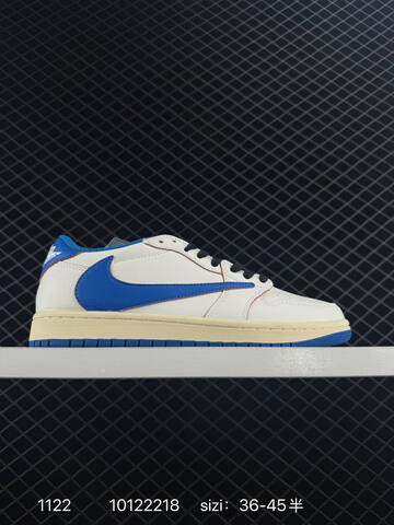 Jordan Air Jordan 1 Low Travis Scott Reverse Mocha White Brown Cream Black Red EU 36-45 Sneaker - Unisex (BS-80212)